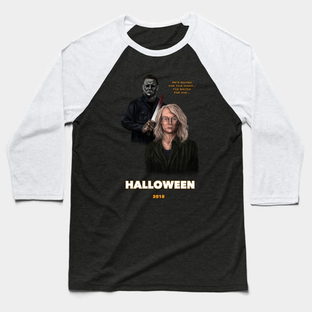 Halloween 2018 Baseball T-Shirt by MattSimas